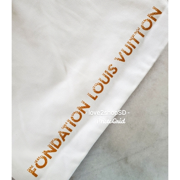 Louis Vuitton Fondation Limited Edition Tote Shopping Bag BRAND NEW Authentic - Picture 5 of 9